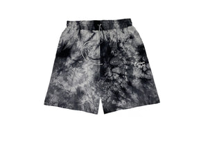 TRENCHED BLACK TIE DYE BALLER SHORTS