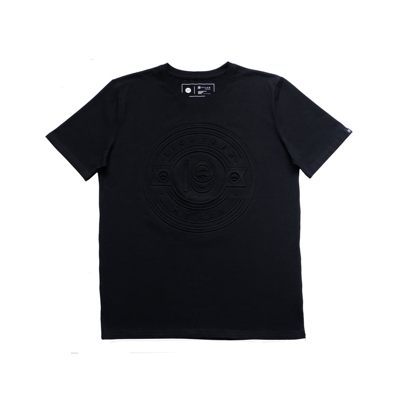 EMBOSSED SEAL COTTON T-SHIRT