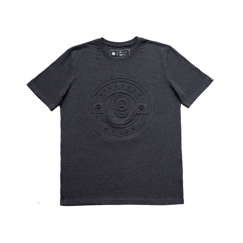 EMBOSSED SEAL COTTON T-SHIRT