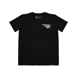 SIDE WING TEXTURED T-SHIRT