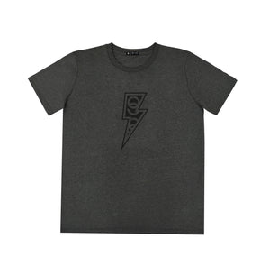 ELECTRIC EMBOSSED COTTON T-SHIRT